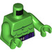 LEGO Bright Green Hulk Torso (973 / 76382)