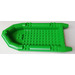 LEGO Bright Green Large Dinghy 22 x 10 x 3 with silver lining Sticker (62812)
