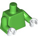 LEGO Bright Green Louie Minifig Torso (973 / 76382)