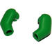 LEGO Bright Green Minifigure Arms (Left and Right Pair)