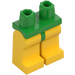 LEGO Fel groen Minifiguur Heupen met Geel Poten (73200 / 88584)