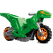 LEGO Bright Green Motorcycle Stuntz with Lizard Head