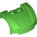 LEGO Fel groen Mudgard Bonnet 3 x 4 x 1.3 Gebogen (98835)