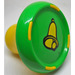 LEGO Bright Green Music Composer sound plug with bell pattern (43001)