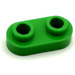 LEGO Bright Green Plate 1 x 2 with Rounded Ends (35480)
