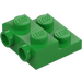 LEGO Bright Green Plate 2 x 2 x 0.7 with 2 Studs on Side (4304 / 99206)