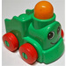 LEGO Vert clair Primo Train avec Happy Affronter Modèle (31155)
