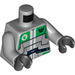 LEGO Bright Green Roboter Sidekick mit Armor Torso (973 / 76382)