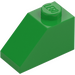 LEGO Bright Green Slope 1 x 2 (45°) (3040 / 6270)