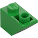 LEGO Fel groen Helling 1 x 2 (45°) Omgekeerd (3665)