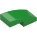 LEGO Bright Green Slope 1 x 2 Curved (3593 / 11477)