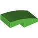 LEGO Bright Green Slope 1 x 2 Curved (3593 / 11477)