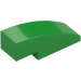 LEGO Bright Green Slope 1 x 3 Curved (50950)