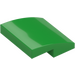 LEGO Bright Green Slope 2 x 2 Curved (15068)