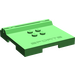 LEGO Fel groen Tegel 6 x 6 x 0.7 met 4 Studs en Card-Houder &quot;Sport&quot; (45522)