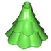 LEGO Leuchtend grün Baum 4 x 4 x 3 (84192)