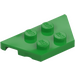 LEGO Bright Green Wedge Plate 2 x 4 (51739)