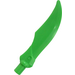 LEGO Bright Green Wide Blade Curved Sword