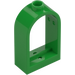 LEGO Bright Green Window Frame 1 x 2 x 2.7 with Rounded Top (30044)