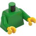 LEGO Leuchtendes Grün Frau Minifigur Torso (973 / 76382)