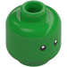 LEGO Světle zelená Z-Blob Minifigurka Hlava (Zapuštěný pevný cvoček) (3274 / 102976)