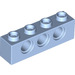 LEGO Helder Lichtblauw Steen 1 x 4 met Gaten (3701)