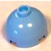 LEGO Bleu clair brillant Brique 2 x 2 Rond avec Dome Haut (Goujon de sécurité, support d&#039;essieu) (3262 / 30367)
