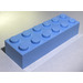 LEGO Bright Light Blue Brick 2 x 6 (2456 / 44237)