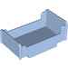 LEGO Helder Lichtblauw Duplo Bed 3 x 5 x 1.66 (4895 / 76338)
