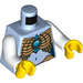 LEGO Bleu clair brillant Eris avec Pearl Gold Épaule Armor et Chi Torse (973 / 76382)