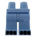 LEGO Bright Light Blue Legs with Black Dog Claws (3815)