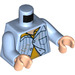 LEGO Azul claro brillante Louis Tully Minifigura Torso (973 / 76382)