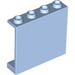 LEGO Helles Hellblau Panel 1 x 4 x 3 ohne seitliche Stützen, hohle Bolzen (4215 / 30007)