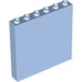 LEGO Bleu clair brillant Panneau 1 x 6 x 5 (35286 / 59349)