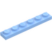 레고 밝은 연한 파란색 그릇 1 x 6 (3666)