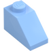 LEGO Bright Light Blue Slope 1 x 2 (45°) (3040)