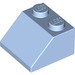 LEGO Bright Light Blue Slope 2 x 2 (45°) (3039)