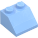 LEGO Azzurro brillante Pendenza 2 x 2 (45°) (3039 / 6227)