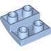 LEGO Helles Hellblau Steigung 2 x 2 x 0.7 Gebogen Invertiert (32803)
