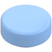 LEGO Bright Light Blue Tile 1 x 1 Round (98138)