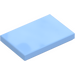 LEGO Bright Light Blue Tile 2 x 3 (26603)