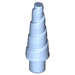 LEGO Helder Lichtblauw Unicorn Hoorn met Spiral (34078 / 89522)