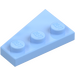 LEGO Bright Light Blue Wedge Plate 2 x 3 Wing Right  (43722)