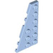 LEGO Bright Light Blue Wedge Plate 3 x 6 Wing Left (54384)
