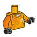 LEGO Lysorange Arin Torso med pockets (973 / 76382)