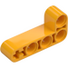 레고 밝은 연한 오렌지색 빔 2 x 4 굽은 90 도, 2 그리고 4 구멍 (32140 / 42137)