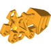 LEGO Helder Lichtoranje Bionicle Foot Matoran met Bal Socket (platte toppen) (62386)