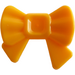 LEGO Bright Light Orange Bow with Ribbon