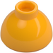 LEGO Lysorange Klods 1.5 x 1.5 x 0.7 Rund Dome Hat (37840)