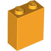 LEGO Helder Lichtoranje Steen 1 x 2 x 2 met Stud houder aan de binnenzijde (3245)